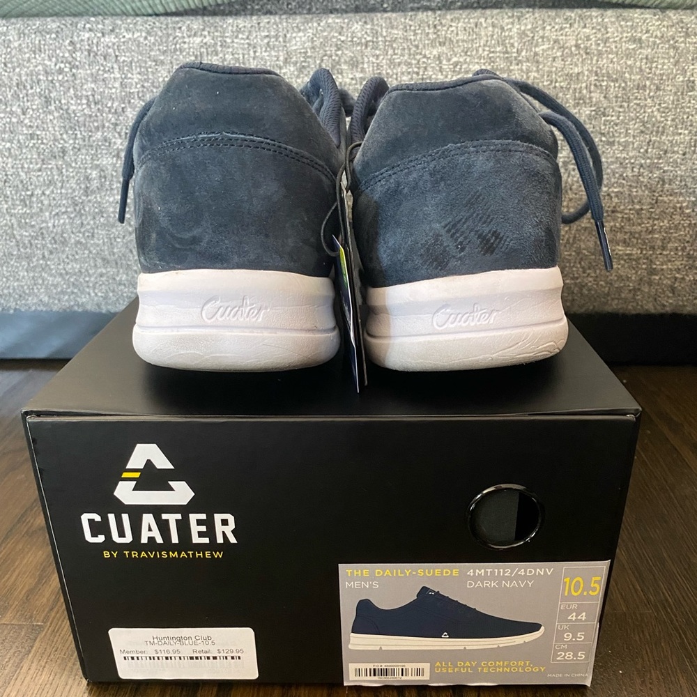 Cuater by TravisMathew Daily Suede Dark Navy